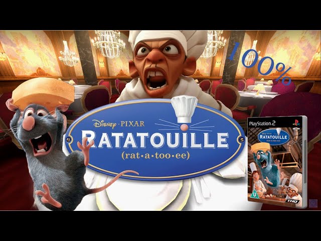 PS2 - RATATOUILLE / 100% / #completo