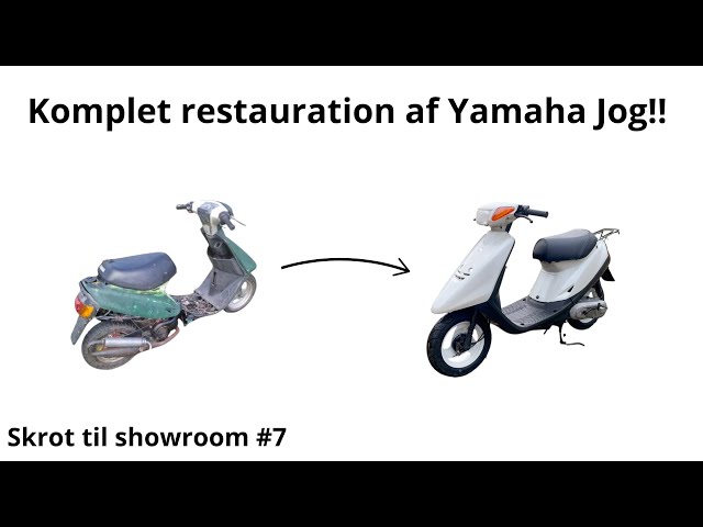 Vi har bygget en Yamaha Jog!! - Fra skrot til showroom #7