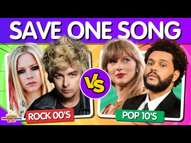 🎵 PICK ONE, KICK ONE - Rock 2000's vs Pop 2010's 🎙️🔥 | Music Quiz | Choose Your Favorite Song