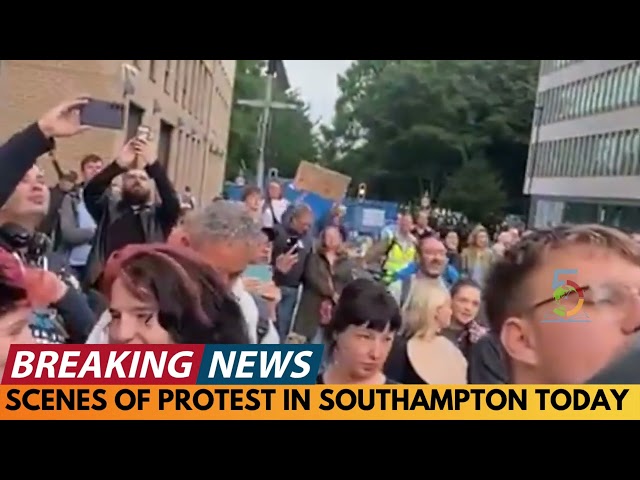 BREAKING NEWS: MASSIVE PROTESTS ERUPT IN SOUTHAMPTON: FARMERS, UKIP AND COUNTER-PROTESTERS CLASH