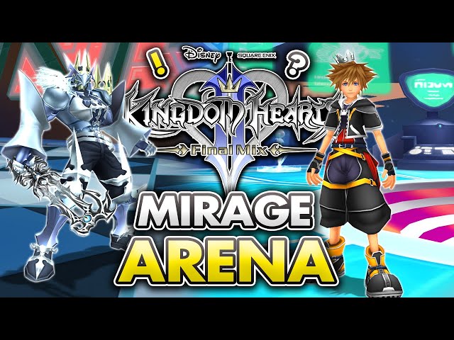 Kingdom Hearts 2 Mirage Arena Custom World is AMAZING