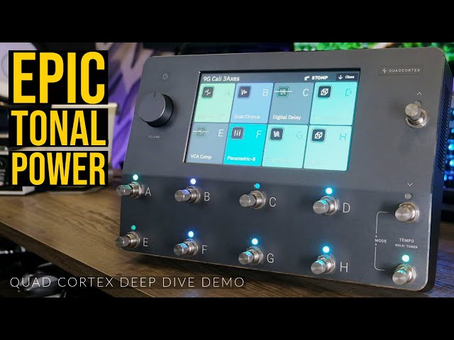 EPIC TONAL POWER | Neural DSP Quad Cortex Deep Dive Demo | TOM QUAYLE