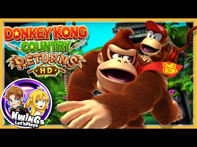 Donkey Kong Country Returns HD Walkthrough Full Game BONUS & Contest Winner (Nintendo Switch)