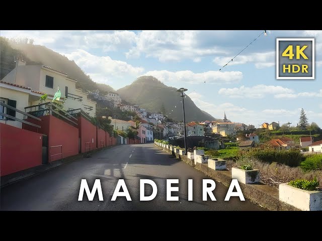 Driving MADEIRA 🇵🇹 | Porto Moniz → Ribeira da Janela | Scenic Drive in Portugal 4K HDR