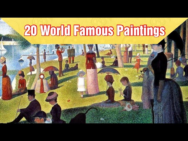 20 World Famous Paintings