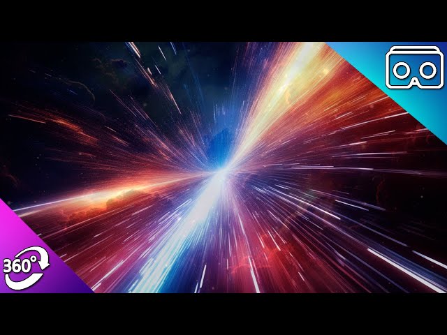 🚀 360° VR Experience: Warp Across the Milky Way Galaxy | Space Journey