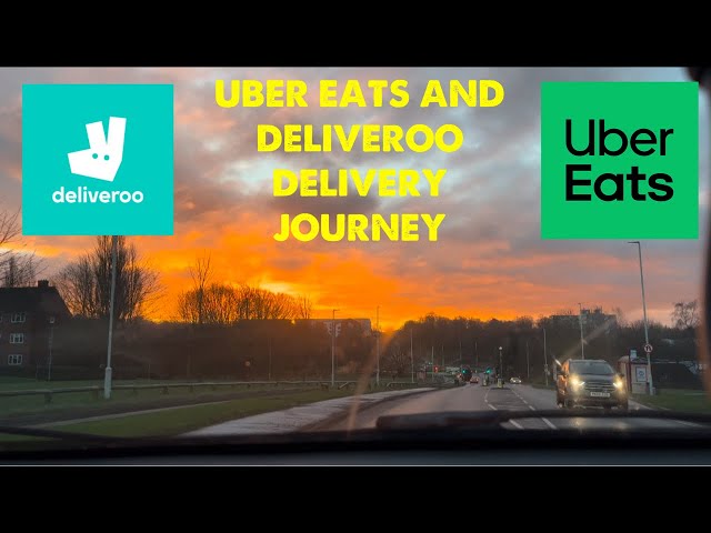 Deliveroo & Uber Eats Hustle in Leeds | Friday Vibes 🚙 🍔