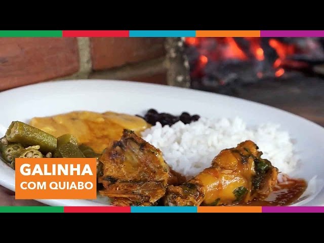 Prepare a verdadeira galinha com quiabo | Cozinha Brasileira