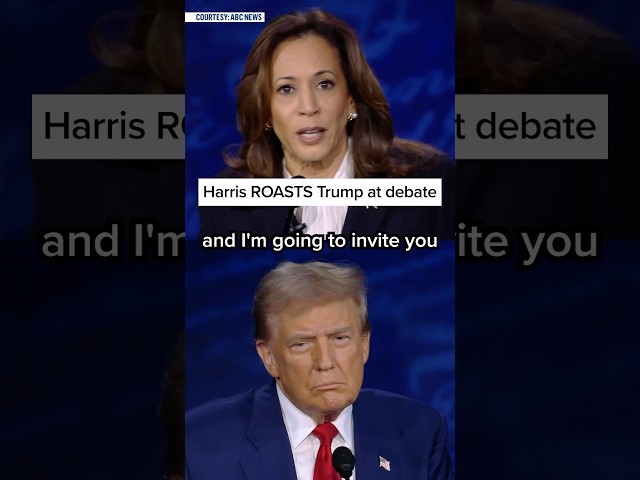 Harris ROASTS Trump at debate