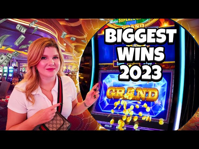 Our BIGGEST Slot Jackpots and Wins of 2023!