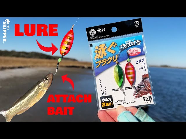 This Japanese Lure Changes EVERYTHING: Bait AND Lure Fishing Combined!