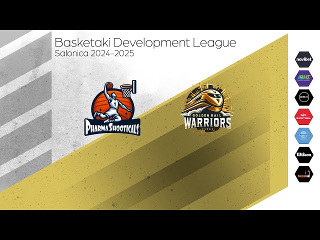 Basketaki Salonica Development - PharmaShooticals VS Golden Rail Warriors (23/1/2025)