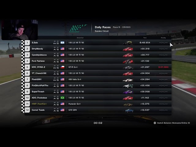 GT7 Daily Race @ Suzuka