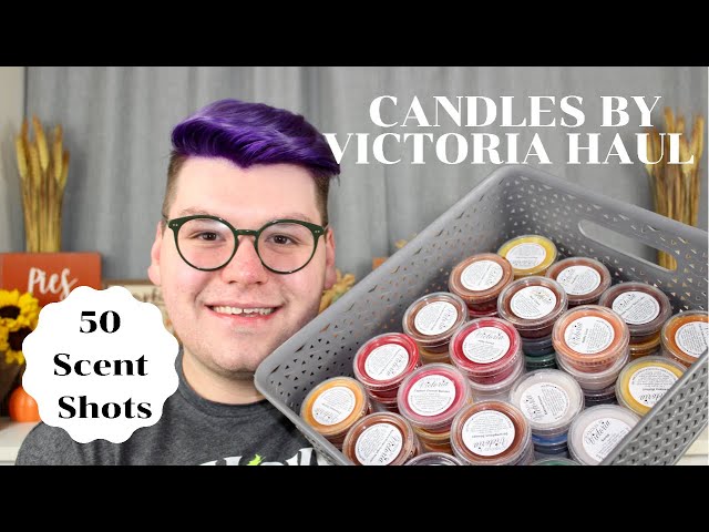 CANDLES BY VICTORIA | 50 SCENT SHOT HAUL!