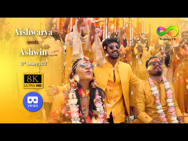 Aishwarya & Ashwin | South-Indian Wedding in 3D VR180°