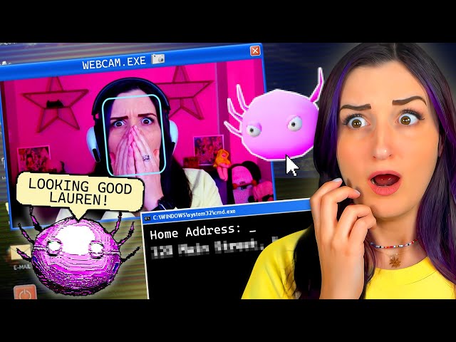 DO NOT DOWNLOAD This Cute Pink Virtual Pet ...it HACKED my Computer, OPENED my Camera, & DOXXED ME!!