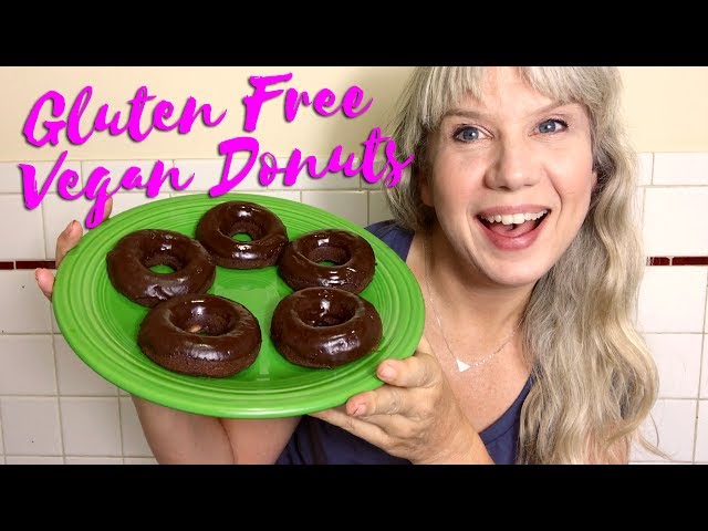 Baking Easy Gluten Free Vegan Chocolate Donuts