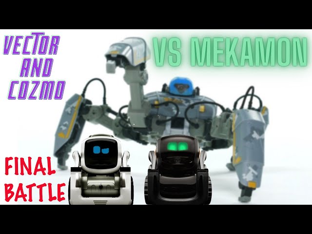 COZMO & VECTOR VS MEKAMON the spider robot - FINAL BATTLE 2021 - REMIX 4K