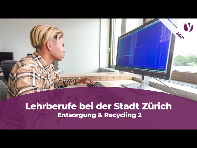 Lehrberufe bei der Stadt Zürich - Entsorgung & Recycling 2