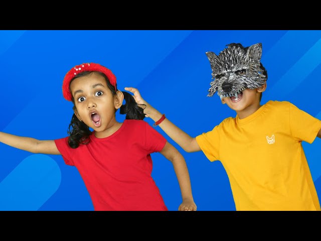 भयानक भेड़िया | Big grey wolf song in Hindi | Hindi Rhymes for Kids - Kuku and Cucudu