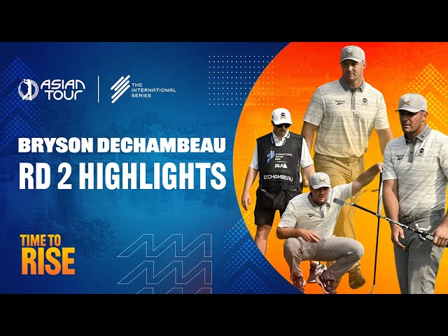 Bryson DeChambeau battles to a 72 | Round 2 | International Series India presented by DLF 2025