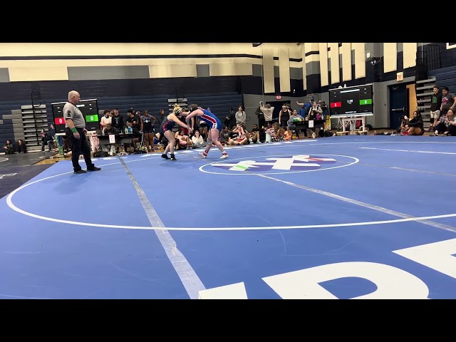 165lbs - Lillie Ward - Wake Forest vs. Ava McCoy - Terry Sanford - 1-4-25