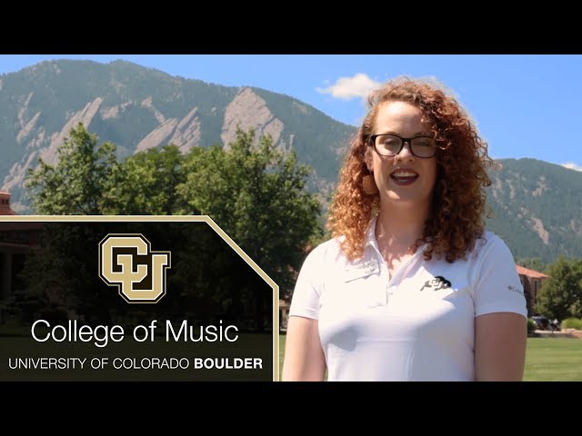 Applying to the CU Boulder College of Music