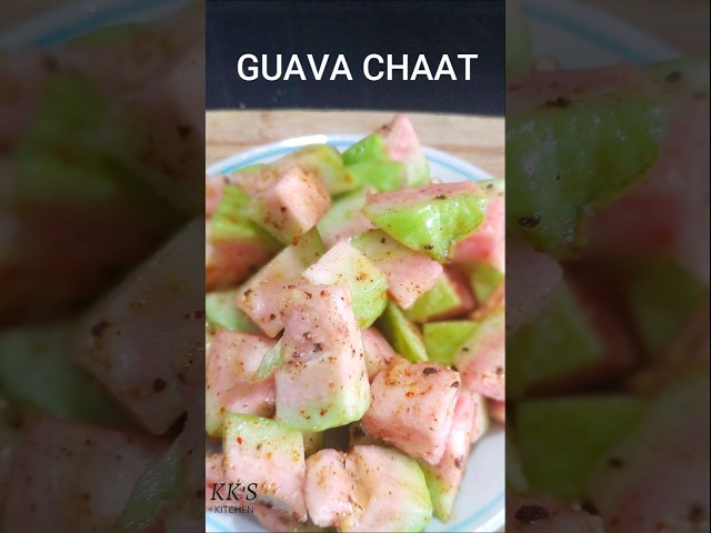 HOW TO MAKE GUAVA CHAAT | GUAVACHAAT | FRUIT CHAAT🍈😋😋 KK'S KITCHEN #shorts #guava #chaat