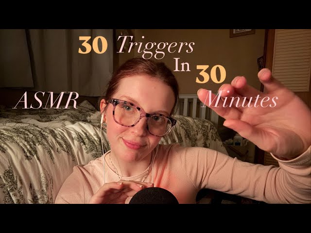 🧚‍♀️30 Triggers in 30 Minutes🧚‍♀️ASMR