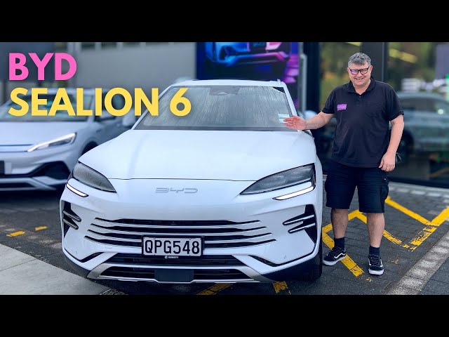 BYD SEALION 6 first look. It's a Hybrid!