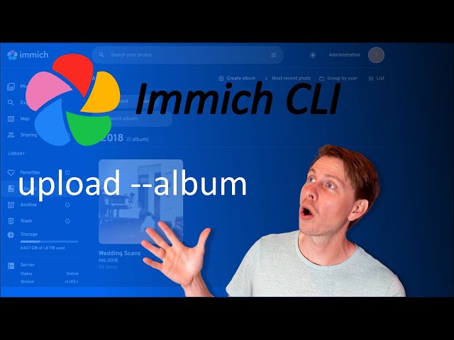 The Immich CLI - Instant Album Creation and Photo Migration