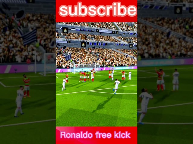 Ronaldo freaky goal  #footbalmatch