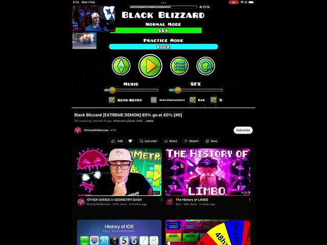 @EricVanWilderman 60% on black blizzard