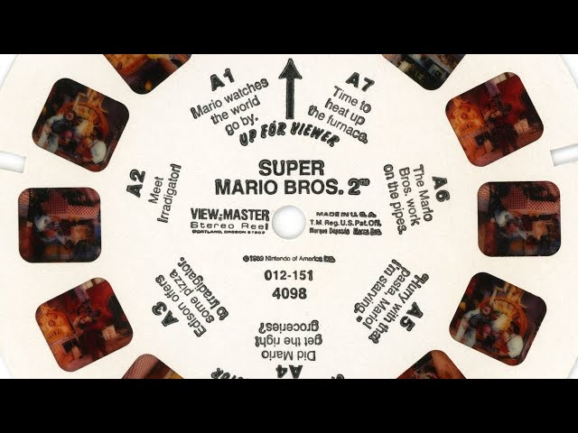 Super Mario Bros 2 View-Master Stereoscopic VR Reel