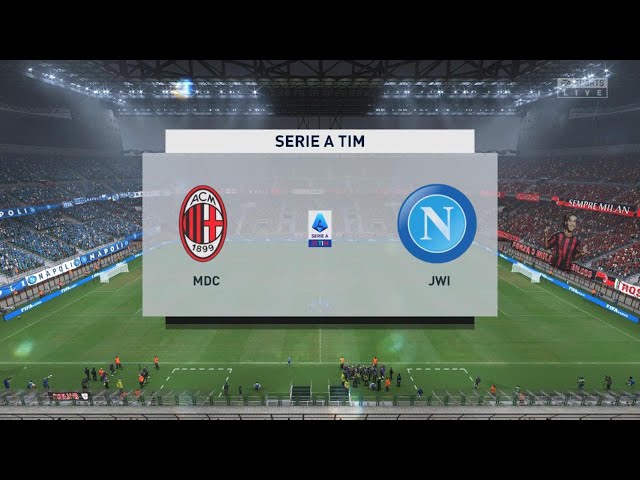 FIFA 22 SERIE A Milan-Napoli Ps5 4k