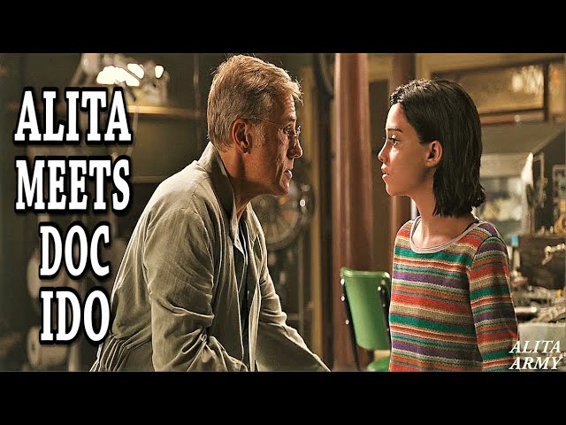 Alita meets Dr. Ido for the first time | Alita: Battle Angel (2019) Original Movie Clip 4K UHD