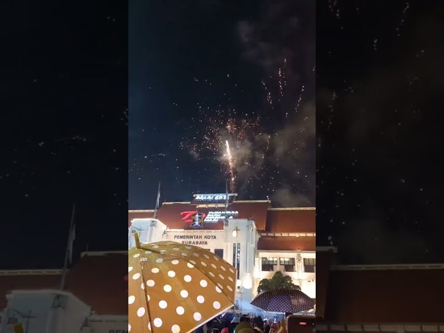 Balai Kota Surabaya | Malam Tahun Baru 2025 #happynewyear #surabaya #balaikota