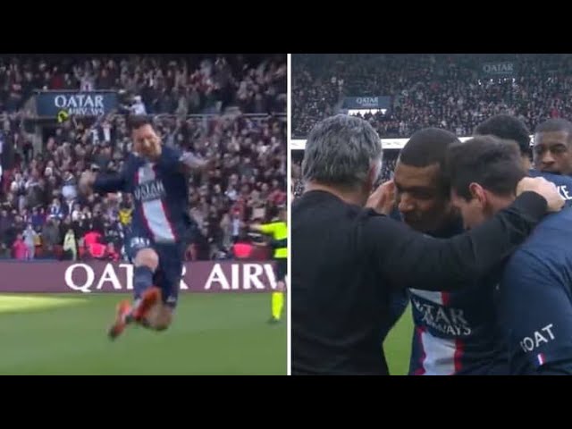 🤣Kylian Mbappe's reaction to Lionel Messi's 95th minute free-kick winner