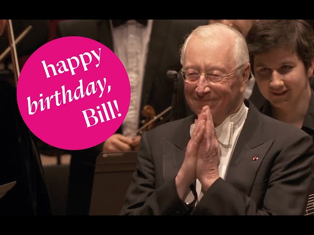 Happy birthday, dear William Christie!