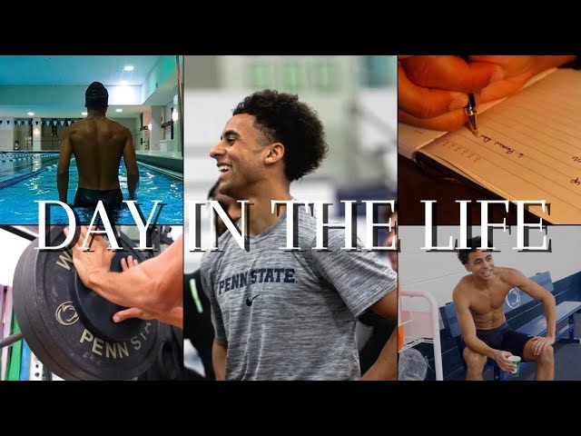 Day In The Life as a College Athlete | Penn State University