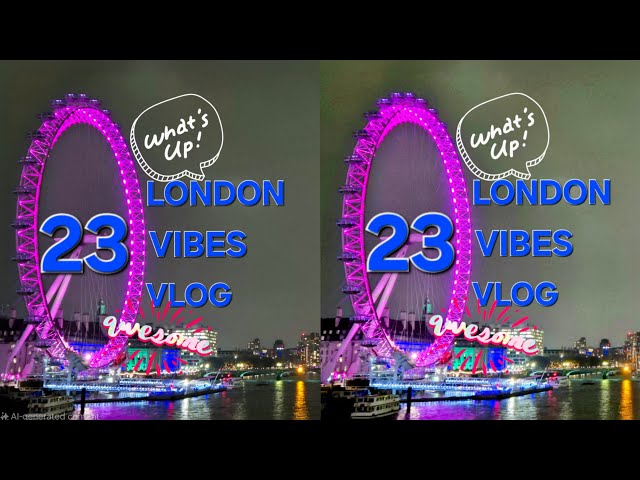 LONDONVIBESVLOG23 is live