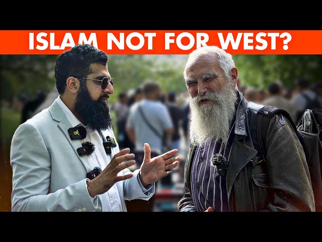 Elderly Philosopher Gets Real About Islam | Smile2jannah | Speakers Corner | 4K