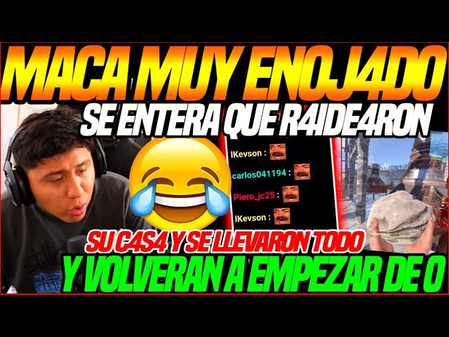 😲MACARIUS MUY ENOJ4DO xq R4IDE4RON su CAS4 y SE LLEVARON TODO😲QDA EN SHOCK xq VOLVERA a EMPEZAR de 0