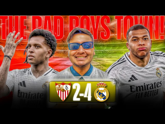 REAL MADRID 4-2 SEVILLA! MBAPPE IS BACK? REACTION!