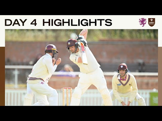 HIGHLIGHTS: Surrey fall to narrow defeat to Somerset at Taunton