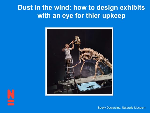 Dust in the wind: how to design exhibits with an eye for upkeep