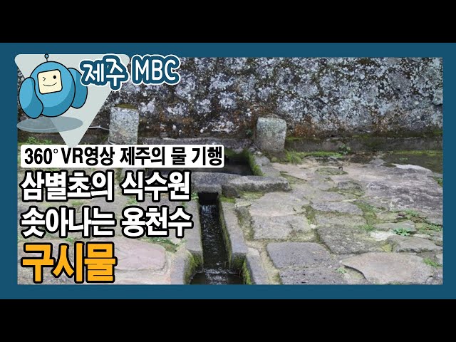 [360° VR 영상] 솟아나는 용천수 ‘구시물’