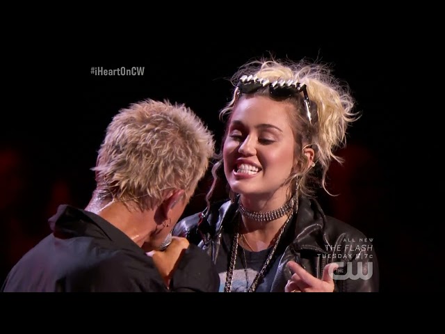 Billy Idol, Miley Cyrus - Rebel Yell iHeartRadio Music Festival 2016