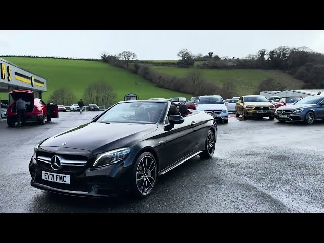 2021 MERCEDES C43 AMG CONVERTIBLE 4MATIC NIGHT EDITION PREMIUM PLUS 385BHP for sale at Castle Motors