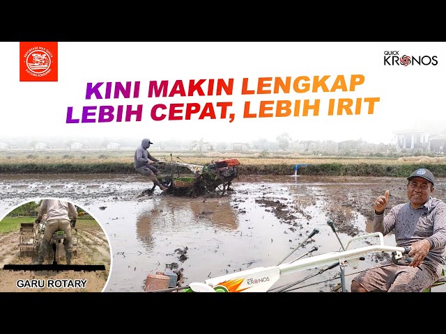 2X Lipat Lebih Cepat dari Singkal, Kini Semakin Lengkap Dengan Inovasi Terbaru Implement Garu Rotary